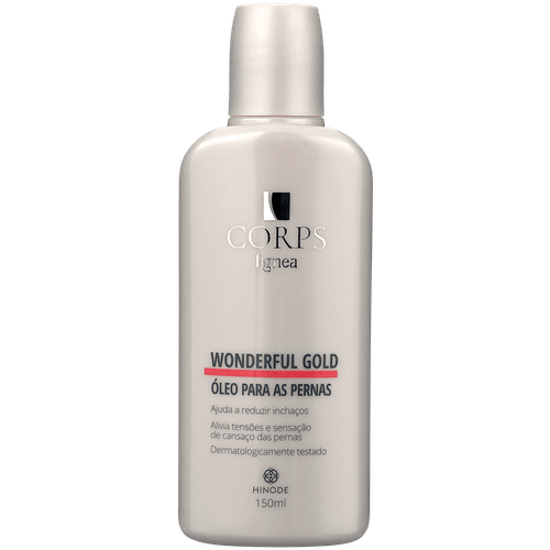 Oleo Para As Pernas Wonderful Gold Corps Lígnea 150ml