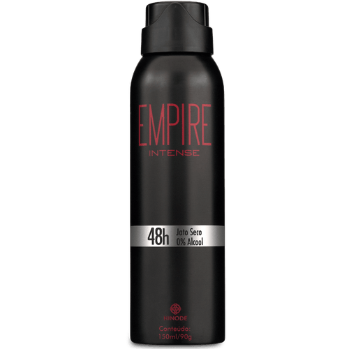 Desodorante Aerossol Antitranspirante Empire Intense 150ml