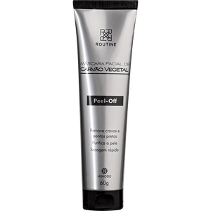 Máscara Facial De Carvão Ativado Peel-Off Routine 60g