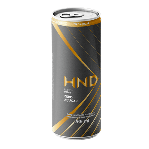 Energético Zero Açucar HND Com 12 Unidades de 269ml