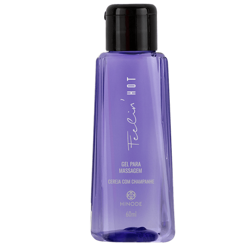 Gel Para Massagem Feelin Hot Cereja Com Chámpanhe 60ml