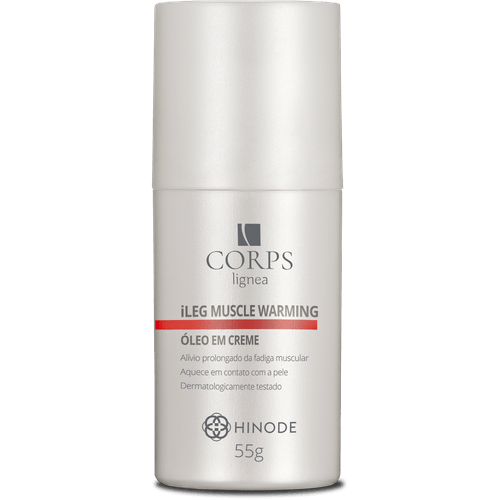 Óleo Para Fadiga Muscular Ileg Muscle Warming Corps Lignea 55g