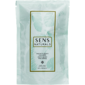 Refil Sabonete Líquido para as Mãos Sens Naturals 245ml