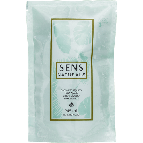 Refil Sabonete Líquido para as Mãos Sens Naturals 245ml
