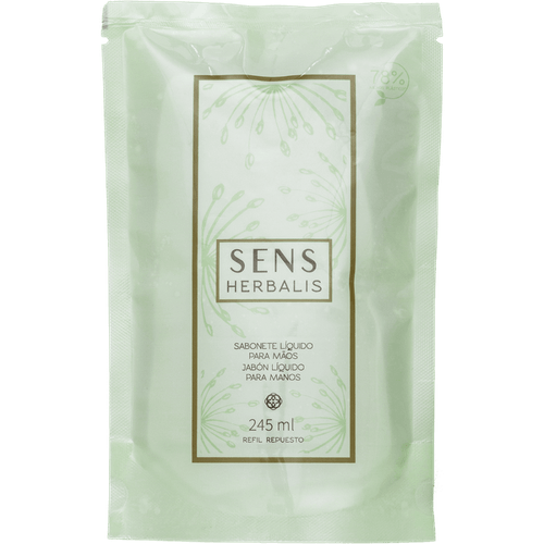 Refil Sabonete Líquido para as Mãos Sens Erva Doce 245ml