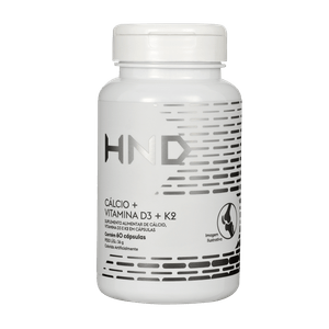 Cálcio + Vitamina D3 + K2 em 60 Cápsulas HND