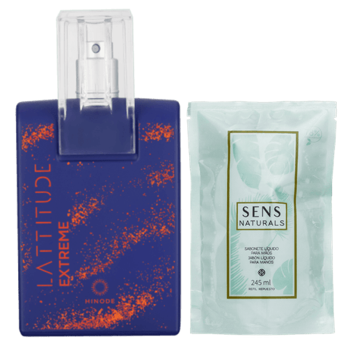 Kit Especial Lattitude Extreme com Refil Sabonete Líquido para as Mãos Sens Naturals